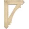 Ekena Millwork Imperial Arts and Crafts Rough Sawn Bracket w/ Offset Brace, Douglas Fir, 8"W x 30"D x 42"H BKT0806X30X42IMP03RDF - alternate 2